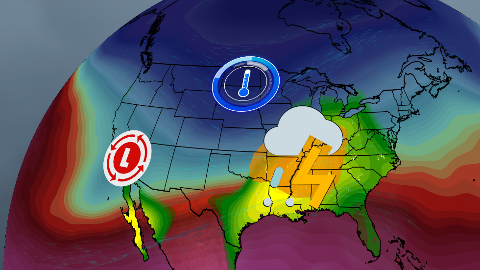 Weather Record Highs, Storms Possible Next Week